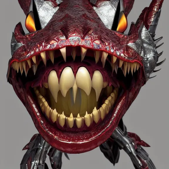 Prompt: close up mawshot of a cute elegant beautiful stunning hot anthropomorphic female robot dragon, with sleek silver metal armor, glowing OLED visor, facing the camera, the open dragon maw being highly detailed living and sharp, with a gullet at the end and a long tongue, you looking into the maw, food pov, micro pov, vore, digital art, pov furry art, anthro art, furry, warframe art, high quality, 3D realistic, dragon mawshot, maw art, macro art, micro art, dragon art, Furaffinity, Deviantart, Eka's Portal, G6