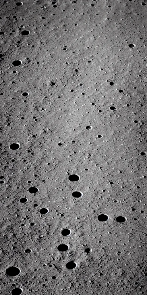 Prompt: the scenery of the lunar surface, the footprints of human beings on the lunar surface.