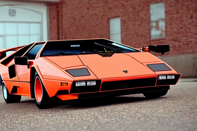 Image similar to wish. com version of a lamborghini countach