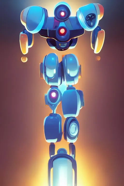 Image similar to metabots medabots medarotto medarot robot minimalist comics, behance hd by jesper ejsing, by rhads, makoto shinkai and lois van baarle, ilya kuvshinov, rossdraws global illumination ray tracing hdr radiating a glowing aura