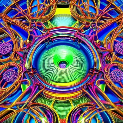 Prompt: realistic colorful detailed image of the interior of a living biomechanical valve body, very intricate masterpiece, hd photo