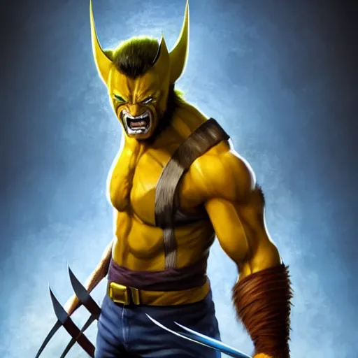 Image similar to wolverine and link from zelda , perfect eyes, full body shot, portrait, vivid colors, elegant, concept art, sharp focus, digital art, Hyper-realistic, 4K, Unreal Engine, Highly Detailed, HD, Dramatic Lighting by Brom, trending on Artstation