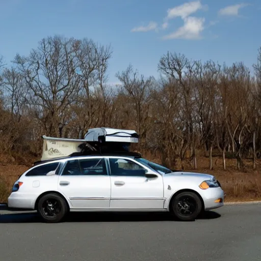 Image similar to housewife car on a rural highway