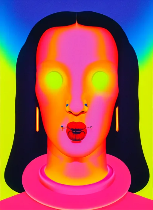 Image similar to peggy gou by shusei nagaoka, kaws, david rudnick, airbrush on canvas, pastell colours, cell shaded, 8 k