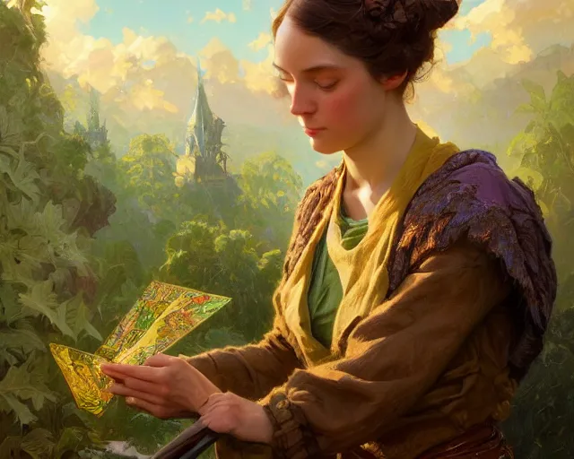 Prompt: photography of fern isabel coppedge, deep focus, d & d, fantasy, intricate, elegant, highly detailed, digital painting, artstation, concept art, matte, sharp focus, illustration, hearthstone, art by artgerm and greg rutkowski and alphonse mucha