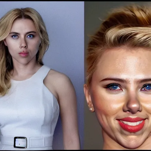 Image similar to hamster with the face face face face of scarlett johansson, scarlett johanssons face on a hamster