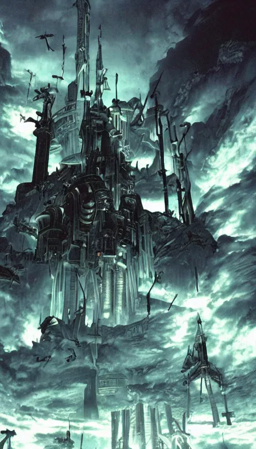 Image similar to the end of the world, from final fantasy vii