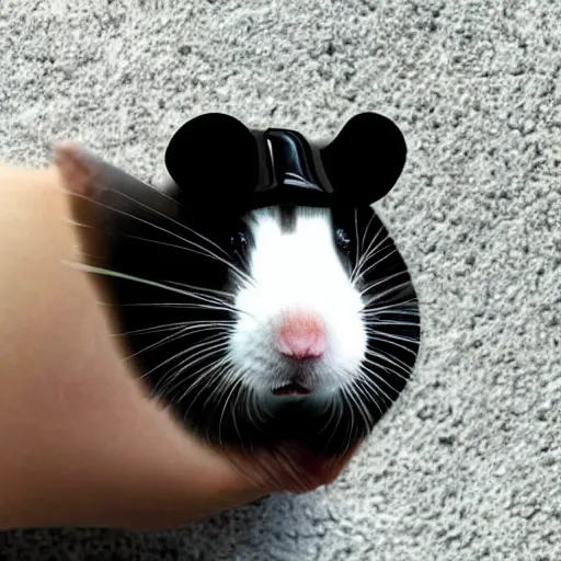 Prompt: darth vader hamster