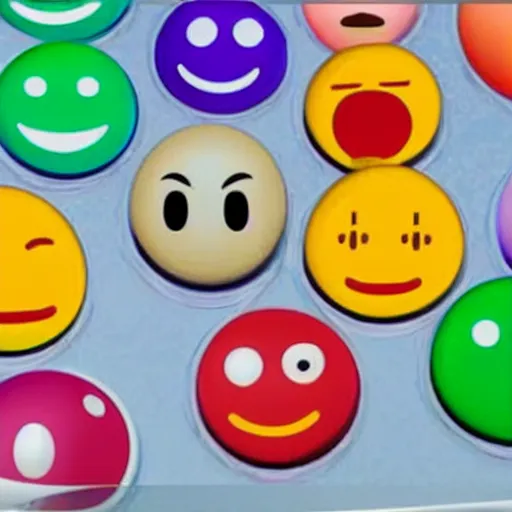 Image similar to Images of strange emojis from the future