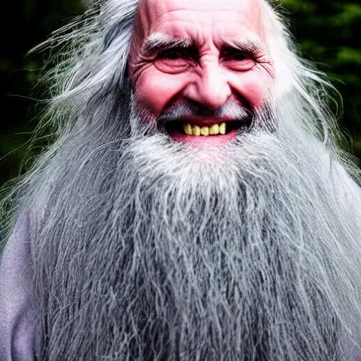 Prompt: an old druid wizard, bald, bushy grey eyebrows, long grey hair, disheveled, wise old man, wearing a grey wizard hat, wearing a purple detailed coat, a bushy grey beard, sorcerer, he is a mad old man, laughing and yelling