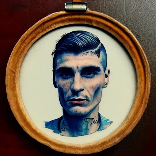 Tommy Shelby 'already Broken' Peaky Blinders Tattoo Style Art Print - Etsy