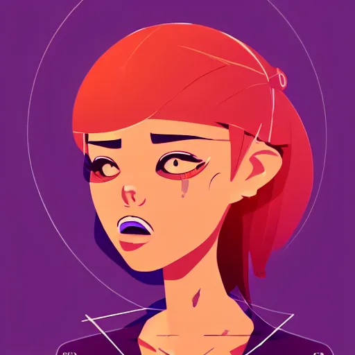 Image similar to 2 d character design, female rapper, vector art, digital art, portrait, 4 k, 8 k, sharp focus, smooth, illustration, concept art, music artist