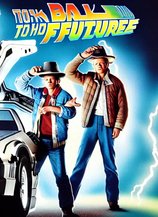 Prompt: back to the future