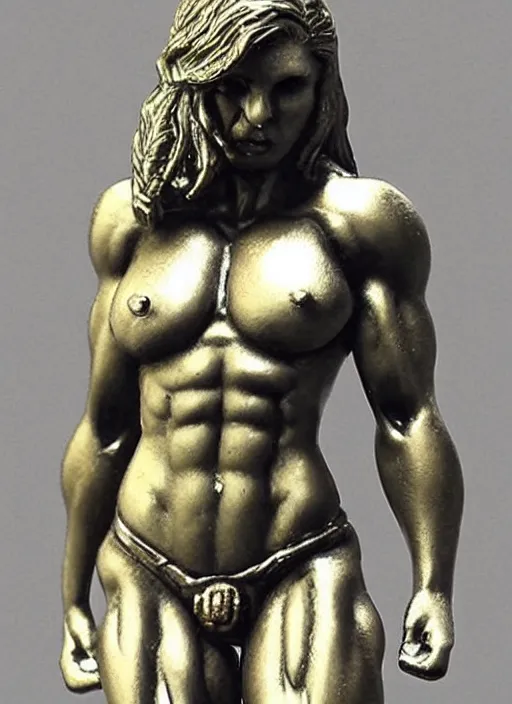 Image similar to Fine Image on the store website, eBay, Full body, 80mm resin detailed miniature of a muscular Goddess