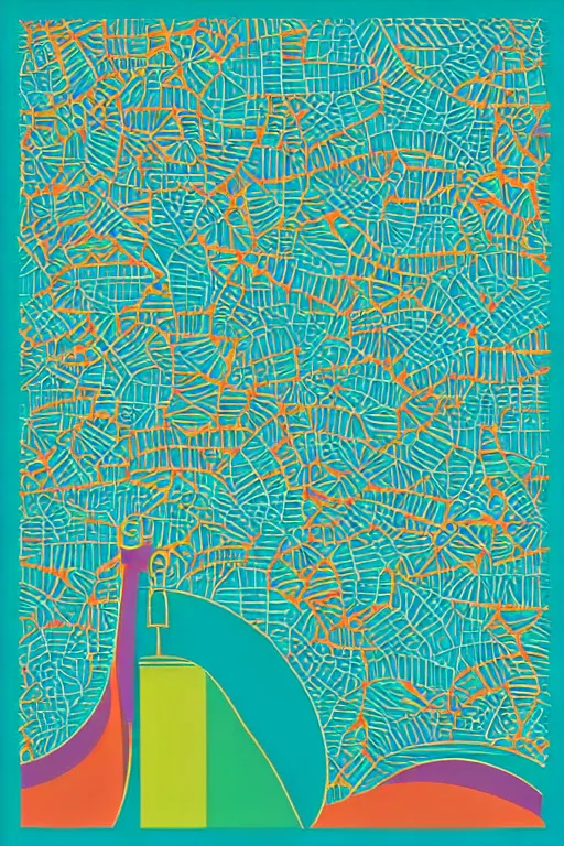 Prompt: minimalist boho style art of colorful rio de janeiro, illustration, vector art