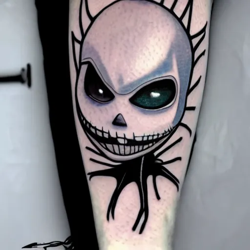 The Nightmare Before Christmas Tattoos