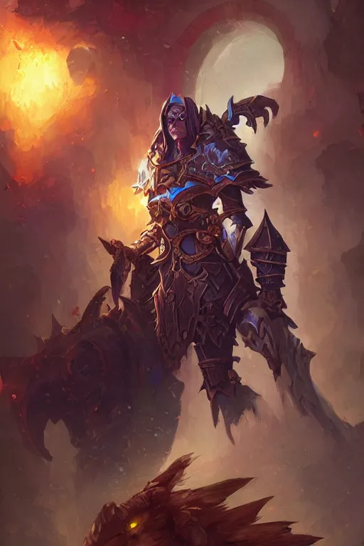 Image similar to world of warcraft paladin, by greg rutkowski, detailed