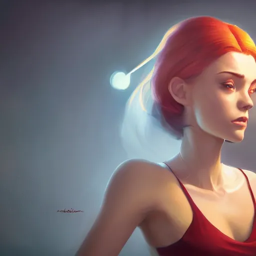 Image similar to a beautiful portrait of jessie from team rocket, oil painting, Greg Rutkowski, Charlie Bowater, video game art, unreal 5, DAZ, hyperrealistic, octane render, RPG portrait, dynamic lighting, fantasy art, beautiful face