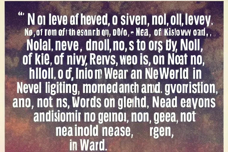 Prompt: no heaven, no hell, above us only sky, no countries, nothing to kill or die for, no religion, living life in peace, no possessions, no need for greed or hunger, the world living as one