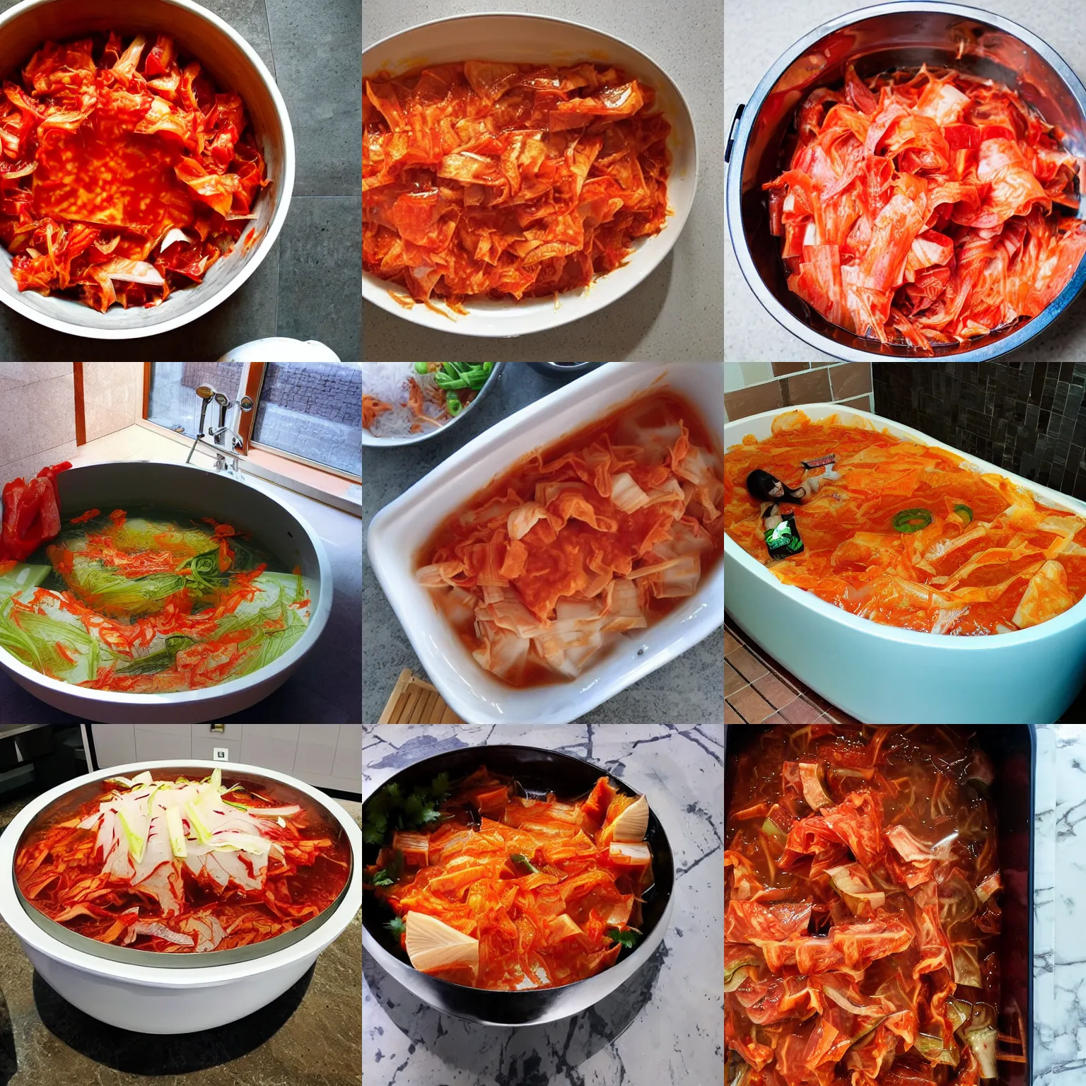 A Bathtub Full Of Kimchi Stable Diffusion OpenArt