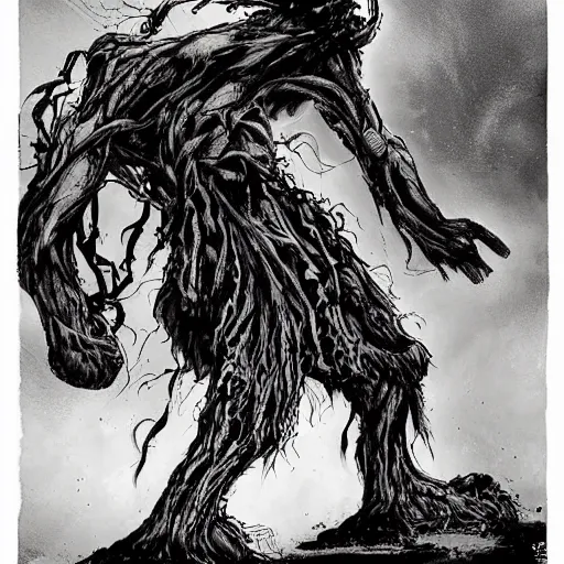 Prompt: an itch elemental, whirling energy made of itches ( dramatic, cinematic, by simon bisley )