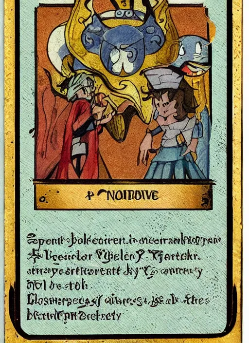 Prompt: a pokemon card from the 1 1 th century