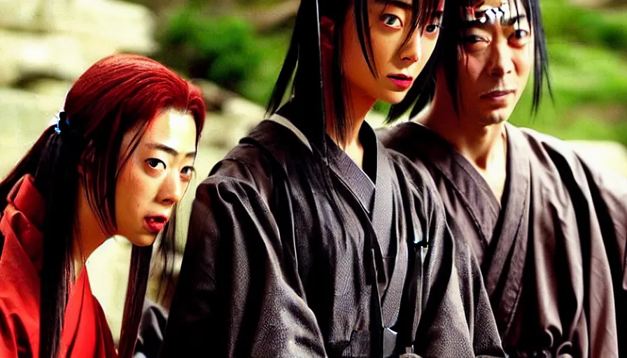 Image similar to the two complementary forces that make up all aspects and phenomena of life, from Kenshin