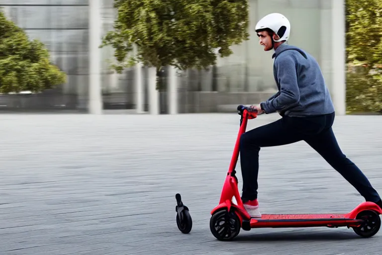 Image similar to a mobility scooter designed and produced by audi