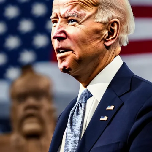 Image similar to photo of joe biden fat