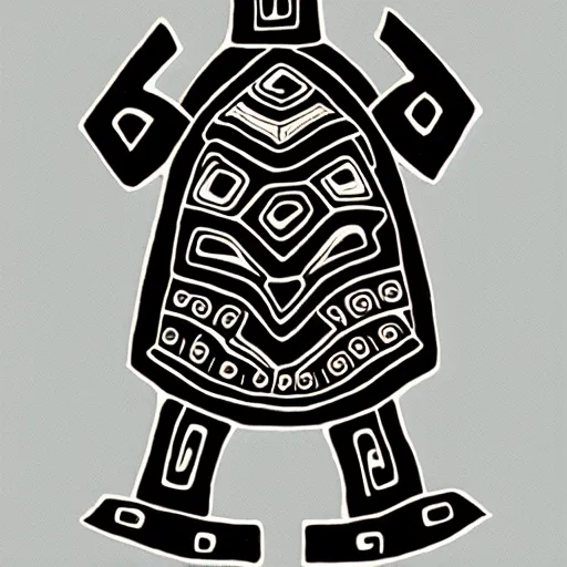 Image similar to turtle. pacific northwest coast, haida gwaii, formline, native art, tribal art, haida, clean, haida, haida