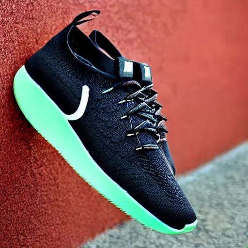 Image similar to futuristiс nike sneackers