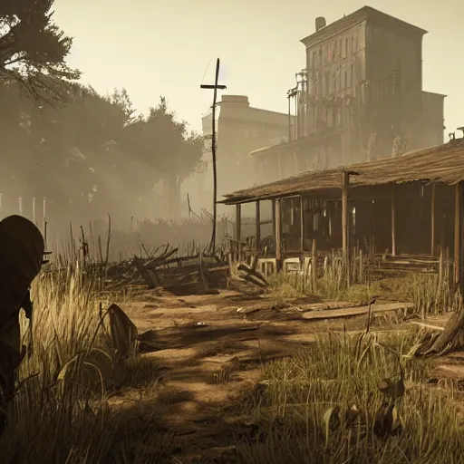 Image similar to hunt showdown city