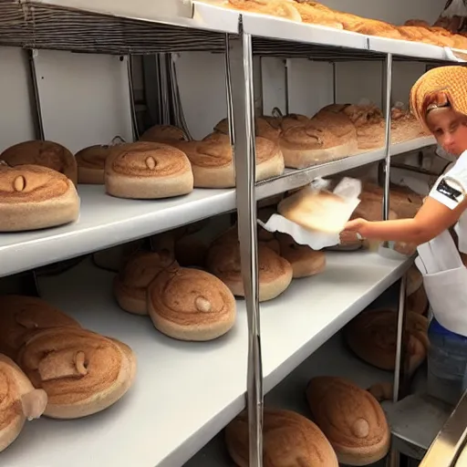 Image similar to mouses working in a bakery