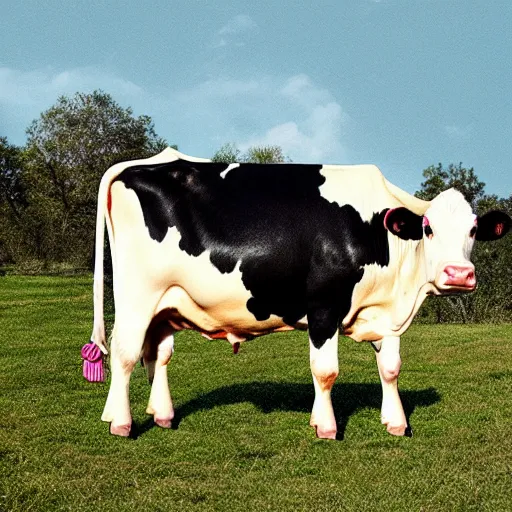 Image similar to cow with cat head , photorealistic photo