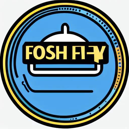 Image similar to fishery logo, a computer rendering by paul lucien dessau, corporate, vector, unsplash, purism, logo, iso 2 0 0, 1 9 9 0 s