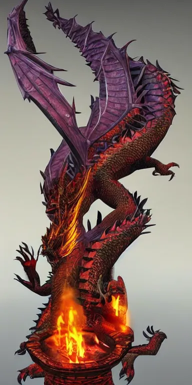 Prompt: 3D draconic staff, dragon staff,((((((((((((((dragon head))))))))))))))) on top of the staff, ((((dragon head)))) on top of the magic staff!!!!!!!!!!, glowing draconic staff, epic fantasy style art, fantasy epic digital art, epic fantasy weapon art, wallpaper style art