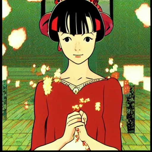 Image similar to princess by satoshi kon