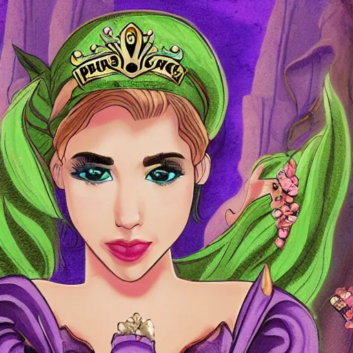 Image similar to princess of cannabis