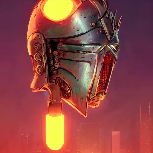 Image similar to cyberpunk viking helmet mask warrior goddess robot ninja fantasy, art gta 5 cover, official fanart behance hd artstation by jesper ejsing, by rhads, makoto shinkai and lois van baarle, ilya kuvshinov, ossdraws