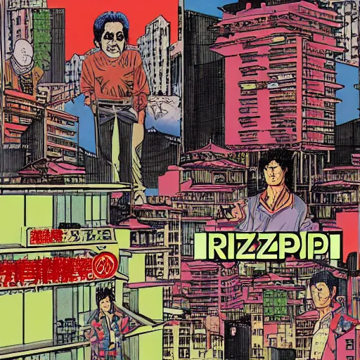 Image similar to 200 Hotels Manga by Frank Zappa and Akira Toriama