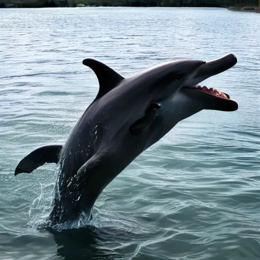 Prompt: dolphin in a suit