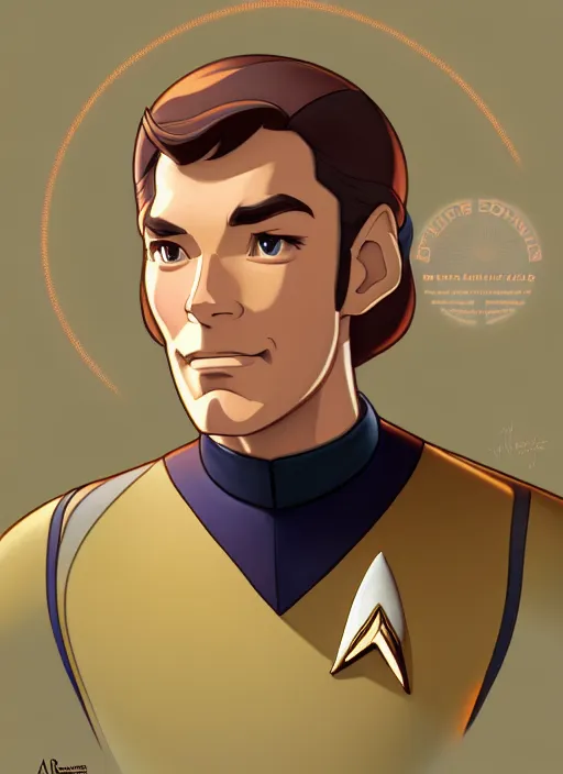 Prompt: cute star trek officer jesus christ, natural lighting, path traced, highly detailed, high quality, digital painting, by don bluth and ross tran and studio ghibli and alphonse mucha, artgerm