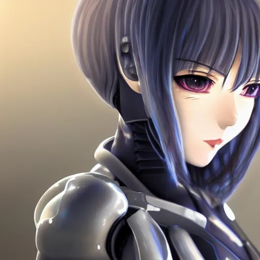 Image similar to beautiful image of a human like anime android in a thight plugsuit, high quality, highly detailed, 4 k, drawn by wwpgi, trending on artstation, digital art, rendered in unity 3 d