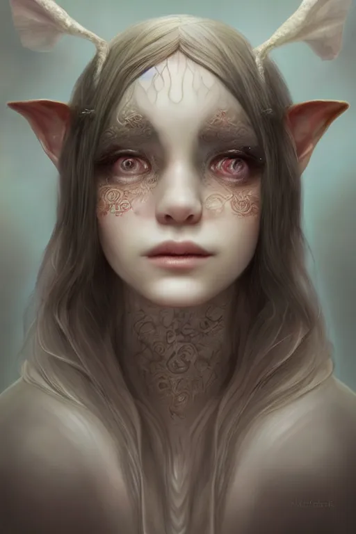 Image similar to a portrait of a young elf, by natalie shau, naoto hattori, jacqueline e and bastien lecouffe deharme, trending on artstation, artstationhd, artstationhq, unreal engine, 4 k, 8 k