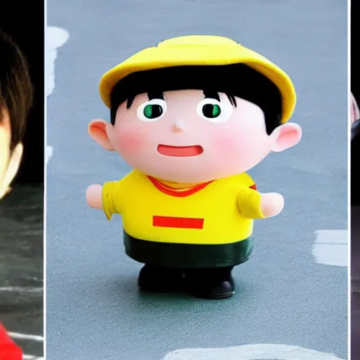 Prompt: crayon shinchan photograph in real life