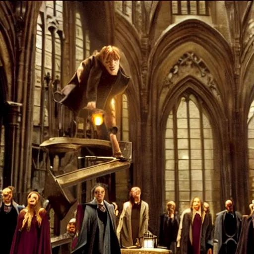 Image similar to Still from Harry Potter movies