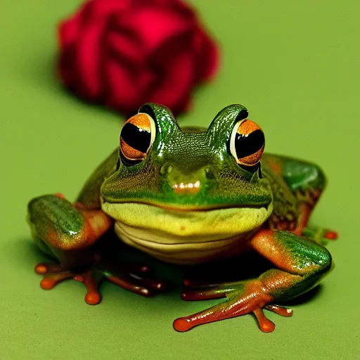 Image similar to frog as teapot, photo, 5 5 mm