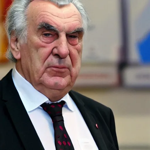 Image similar to milos zeman