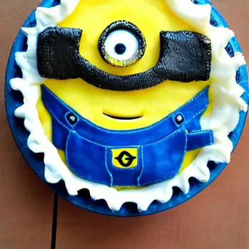 Image similar to minion pie