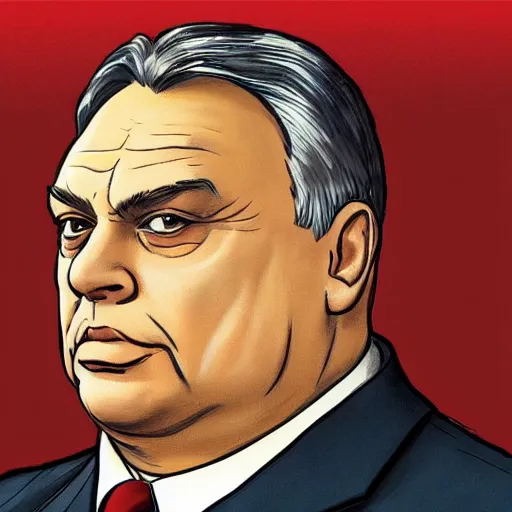 Image similar to slightly obese hungarian prime minister viktor orban wearing a ss uniform, highly detailed face, bright pastel colors, studio ghibli painterly style, trending on artstation, tarot card